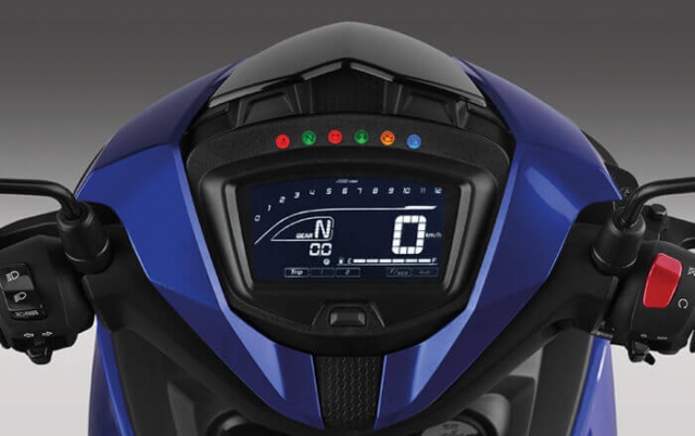 Yamaha Exciter 150 ปี 2019 หน้าปัดเรือนไมล์