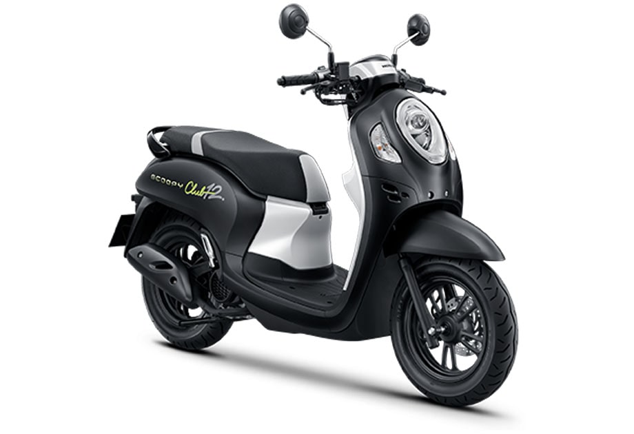 New Scoopy 2024 รุ่น Club12 สีดำ