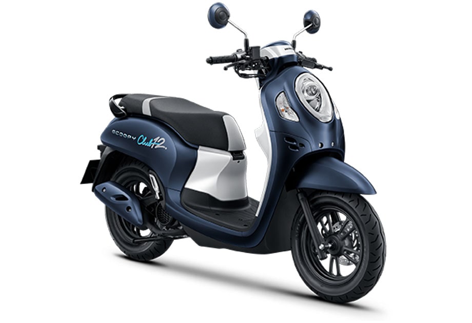 New Scoopy 2024 รุ่น Club12 สีน้ำเงิน