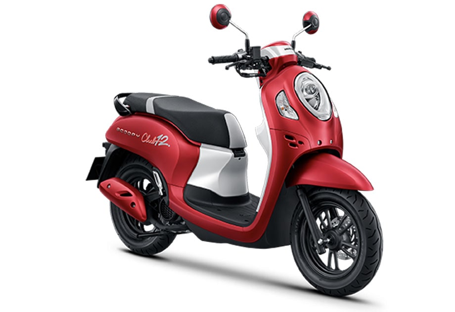 New Scoopy 2024 รุ่น Club12 สีแดง