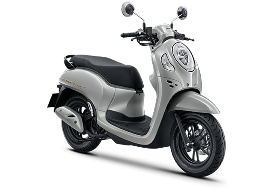 New Scoopy 2024 รุ่น Prestige สีเทา