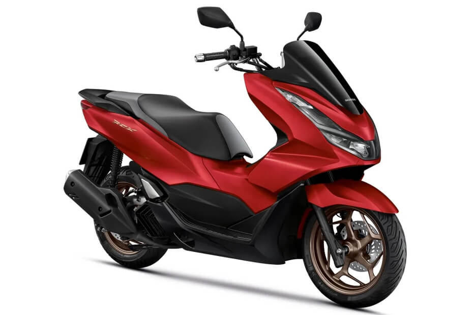 New PCX160 2023 รุ่น ABS สีแดง-ดำ