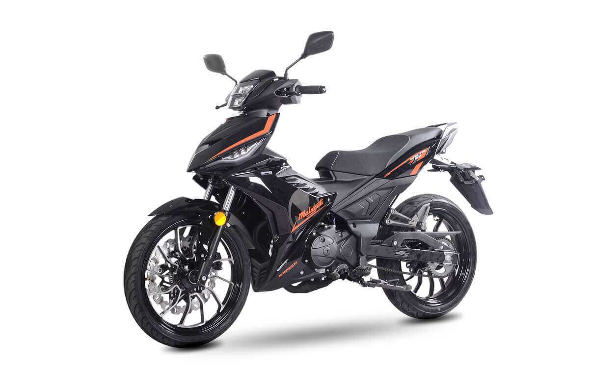 New Spectre 125 2023 สีดำ-แดง