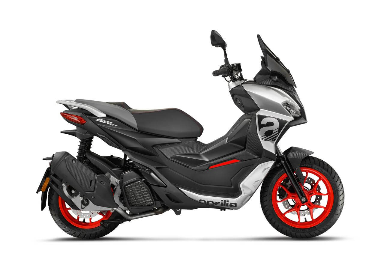 New SR GT 125 2023 สีเงิน