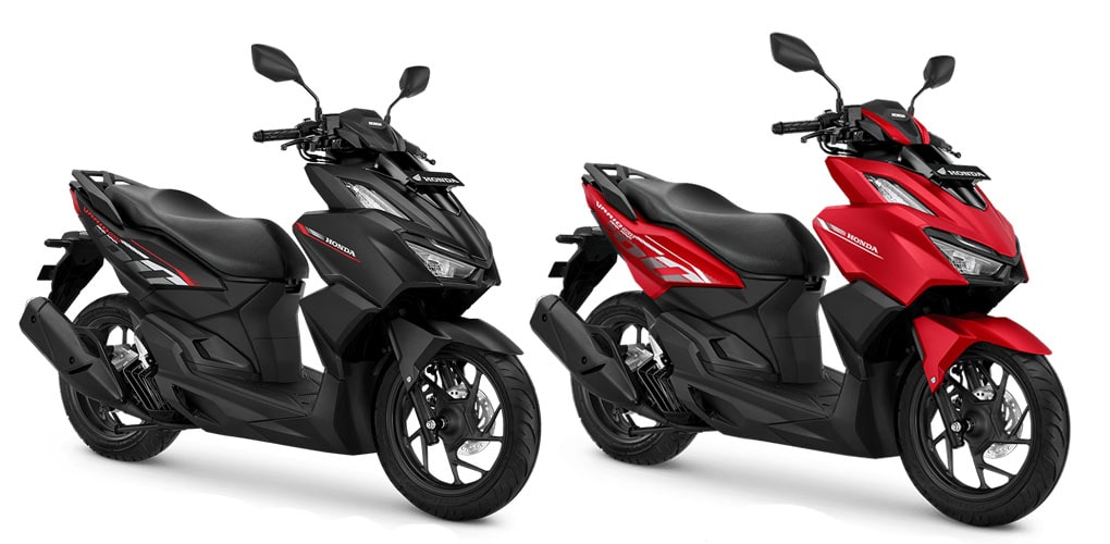 New Vario 160 2024 รุ่น Sporty สีดำ สีแดง