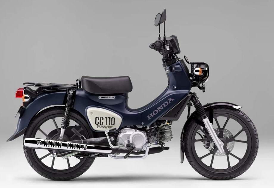 Honda Cross Cub 110 2024 Matte Jeans Blue Metallic