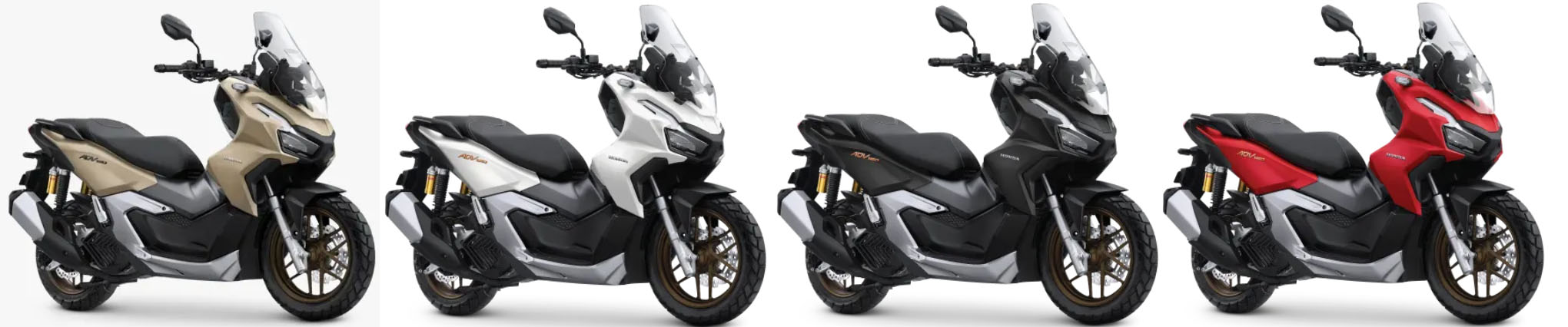 สีใหม่ New Honda ADV160 2024 รุ่น ABS