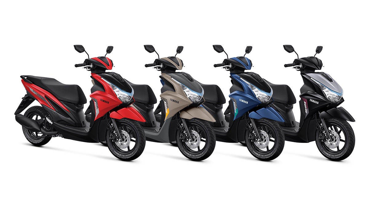 Yamaha Freego 125 2024 สี่สี รุ่นมาตรฐาน