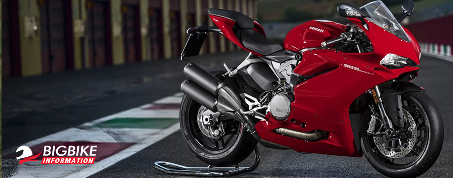 ภาพ Ducati 959 Panigale สีแดง ด้านหน้า
