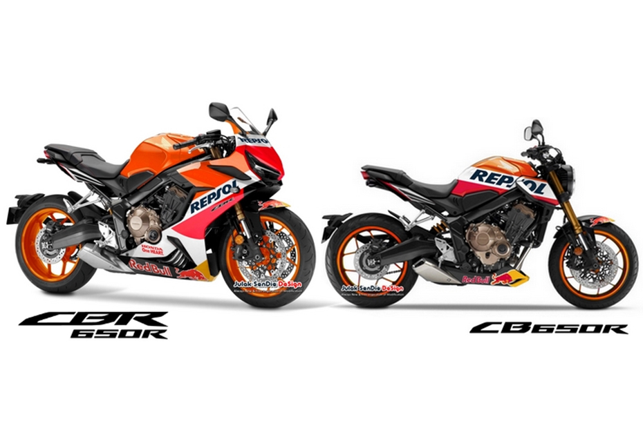 Honda CB650R & CBR650R Repsol Edition