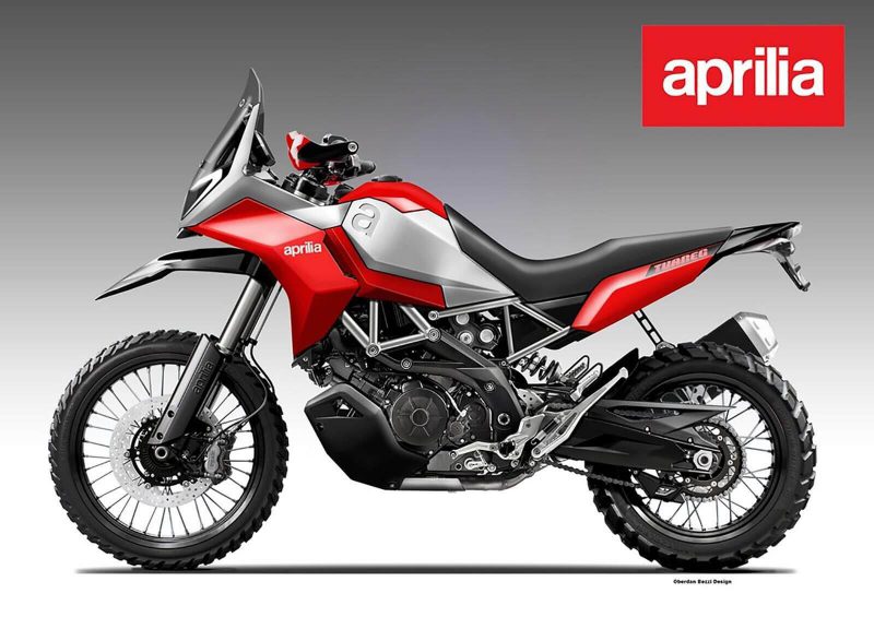 Aprilia Tuareg 900 แนวคิดโดย Oberdan Bezzi