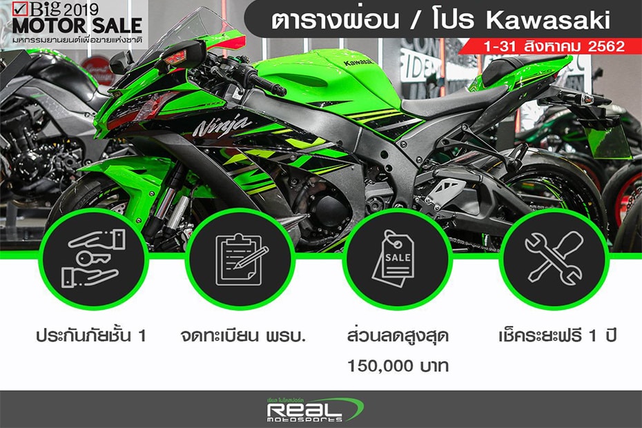 โปรโมชั่น Kawasaki Vulcan ประจำเดือนสิงหาคม 2562