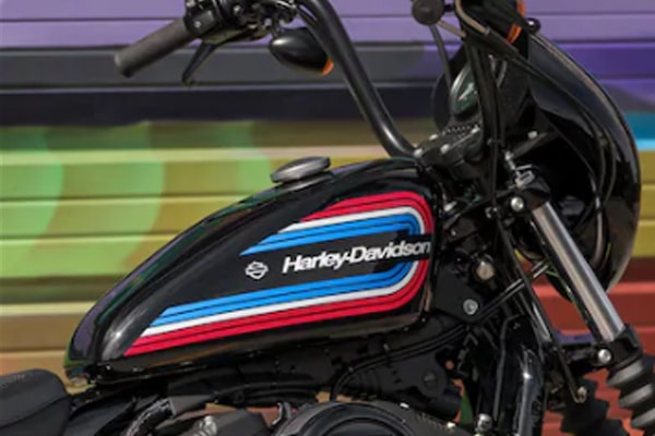 Harley Davidson Sportster Iron 1200 ตัวถังลวดลายย้อนยุค