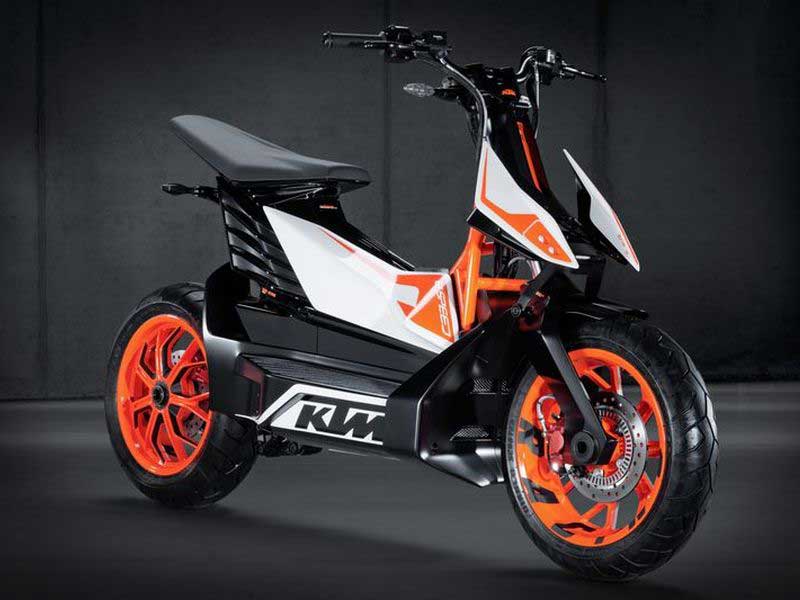 KTM และ Bajaj Auto มอเตอร์ไซค์ไฟฟ้ารุ่นก่อน