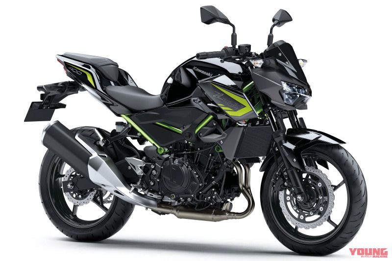 Kawazaki เผยสีใหม่ Z400 และ Z250 ปี 2020 สีเทา ดำ