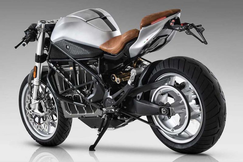 E-Racer คัสตอม Zero SR / F ให้เป็นรถแนว Café Racer