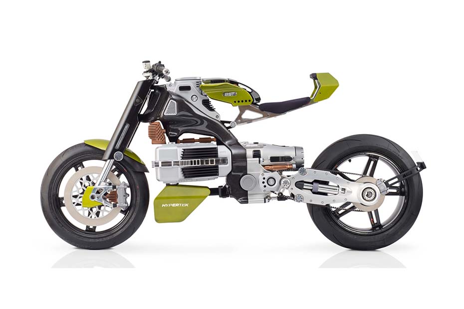 BST HyperTEK รถจักรยานยนต์ไฟฟ้าแห่งอนาคต ที่ออกแบบโดย Pierre Terblanche