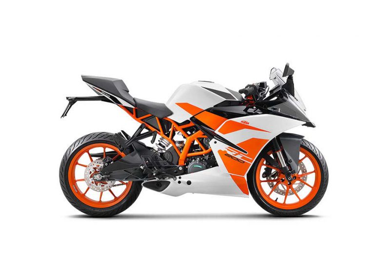 ตัวอย่าง KTM RC 200 2020