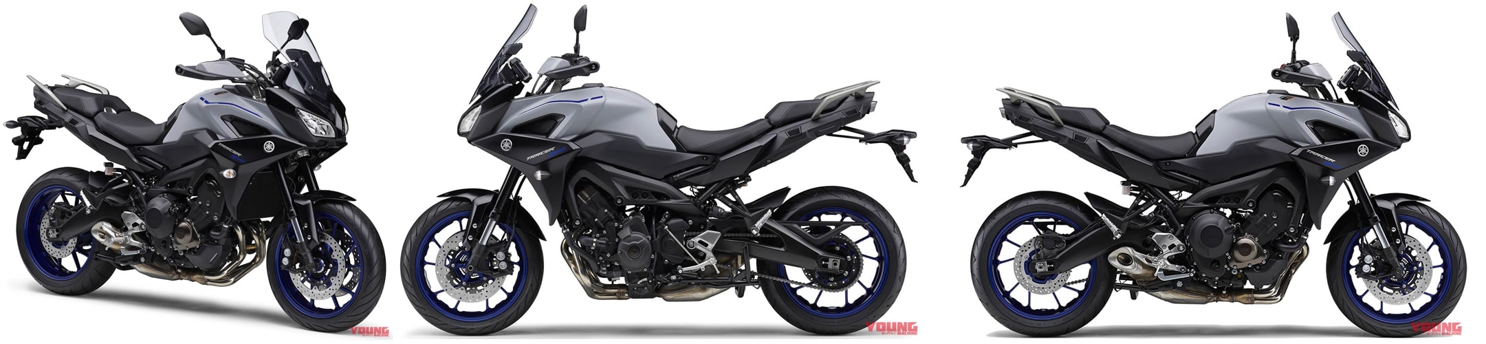 Tracer 900 ABS 2020 สี Matte Dark Purplish Blue Metallic 1