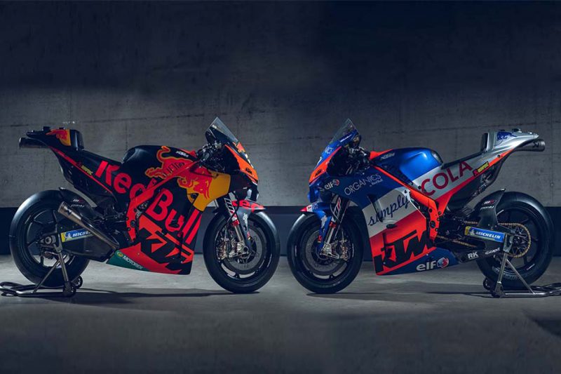 ตัวแข่ง KTM RC16 MotoGP ในฤดูกาล 2020