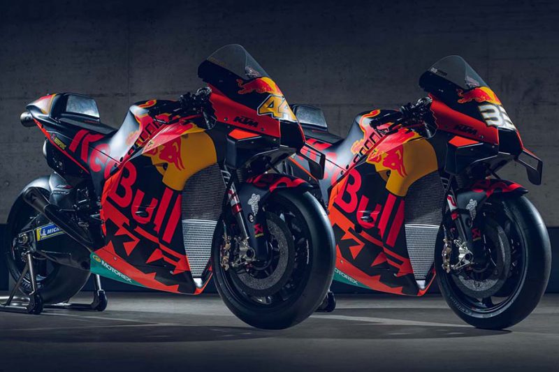 ตัวแข่งของทีม Red Bull KTM Factory Racing 