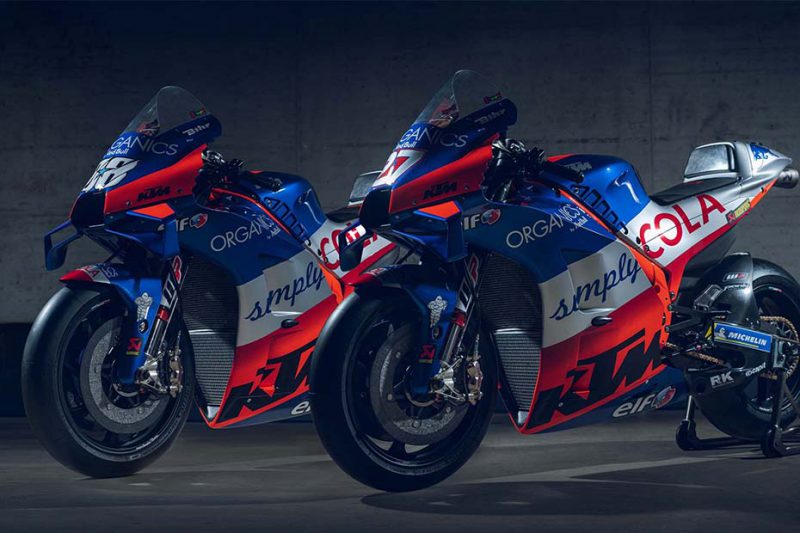 ตัวแข่งของทีม Red Bull KTM Tech3