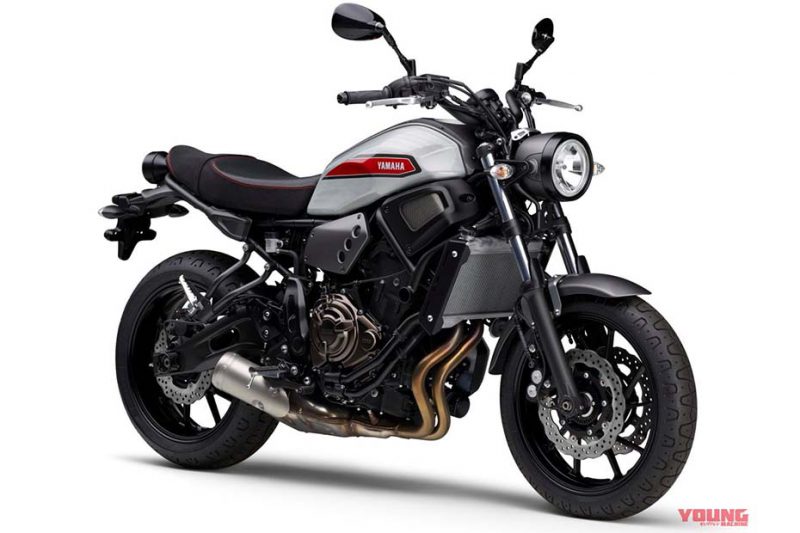 2020 XSR700 สีเทาด้าน Matt gray metallic