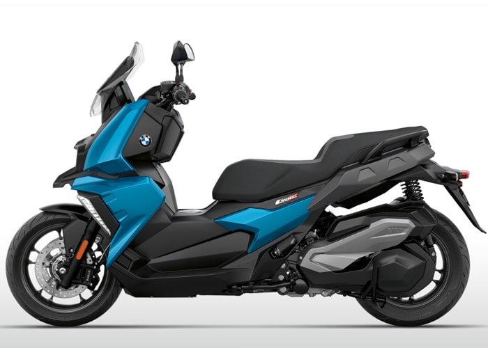 BMW C 400X สีฟ้า