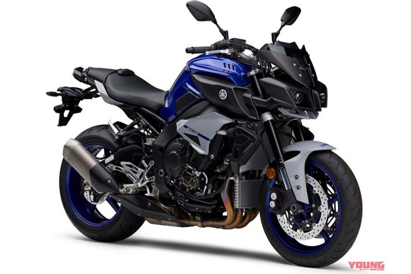 เตรียมเปิดตัวสีใหม่ Yamaha MT -10 สีน้ำเงิน (Deep Purplish Blue Metallic C)