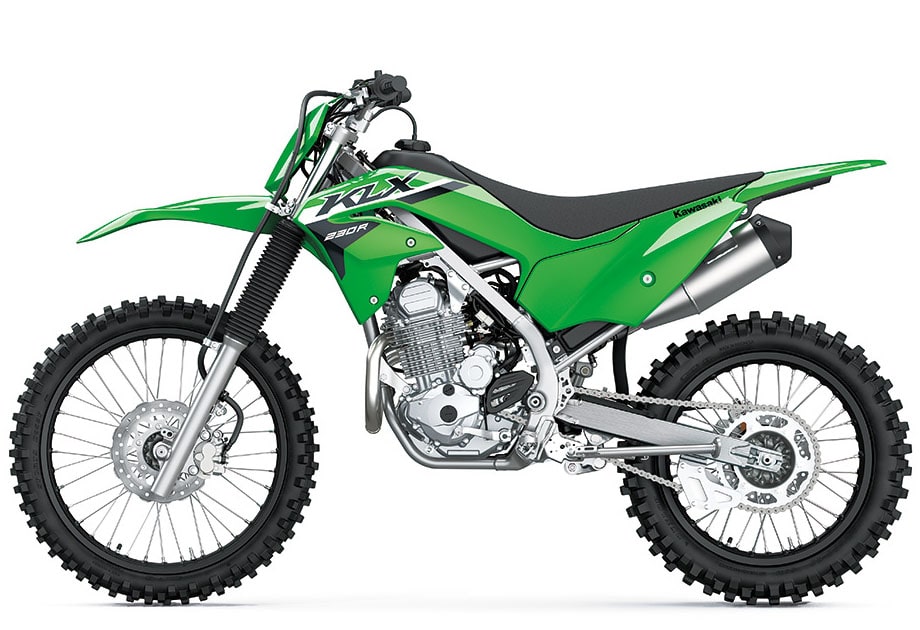 2024 KLX230R สีเขียว