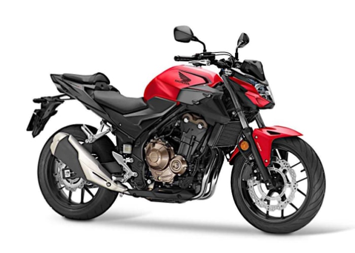 Honda CB500F 2021 สี Grand Prix Red