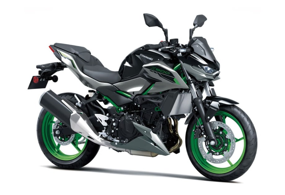 KAWASAKI Z500 SE 2025 สีเทา