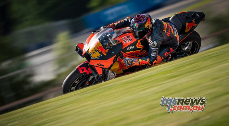 KTM MotoGP วิ่งทดสอบแบบส่วนตัว สองวันที่ Red Bull Ring