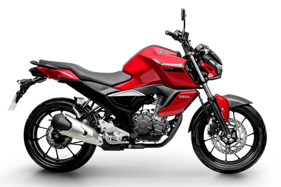 New Fazer FZ15 2023 สีแดง