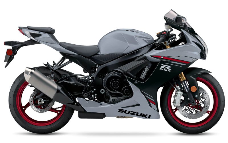 เปิดตัว Suzuki GSX-R750 2023 สีเทา