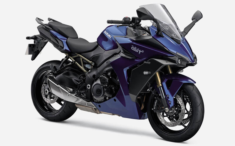 New GSX-S1000GT 2022 สีน้ำเงิน