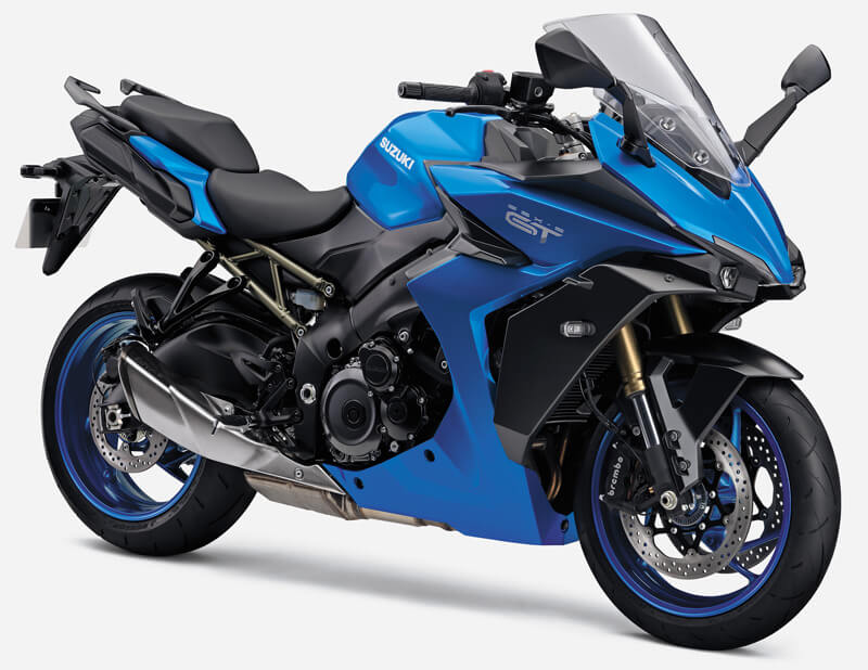 New GSX-S1000GT 2022 สีฟ้า