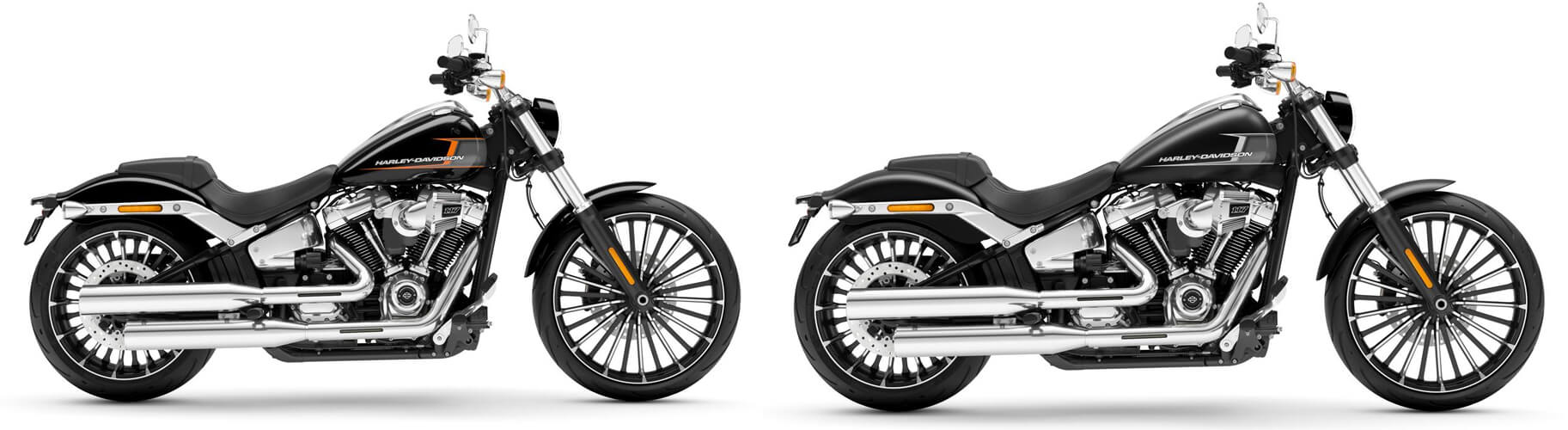 New Harley Davidson Breakout 2023 สีดำ สีดำแมท