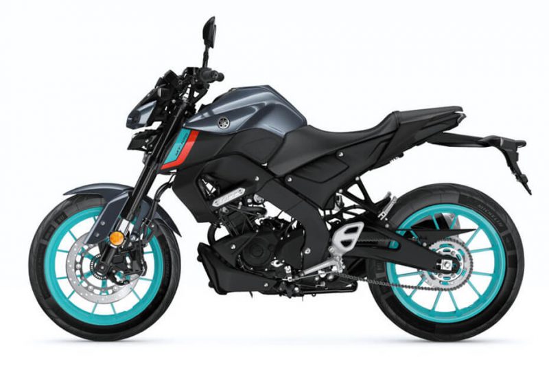 New MT-125 2022 สี Storm Cyan