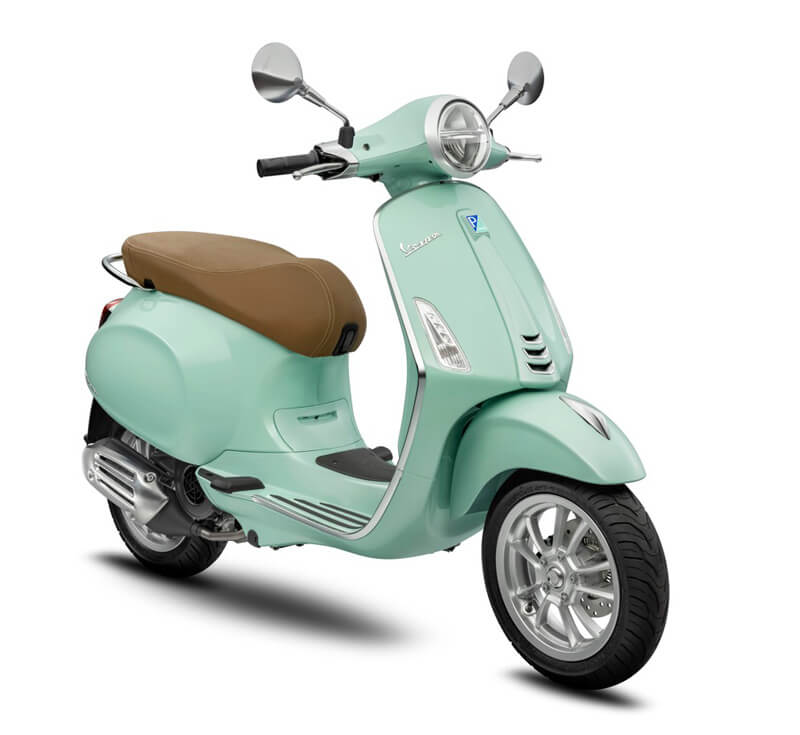 New Primavera 125 2022 สีเขียวมิ้น