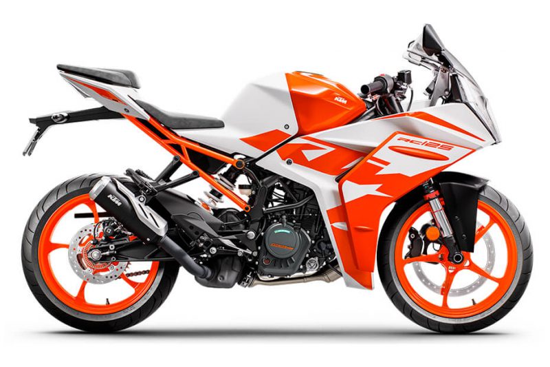 New RC 125 2022 สีขาว