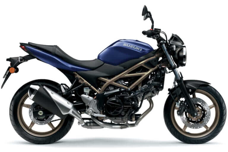 New SV650 2023 สีน้ำเงิน