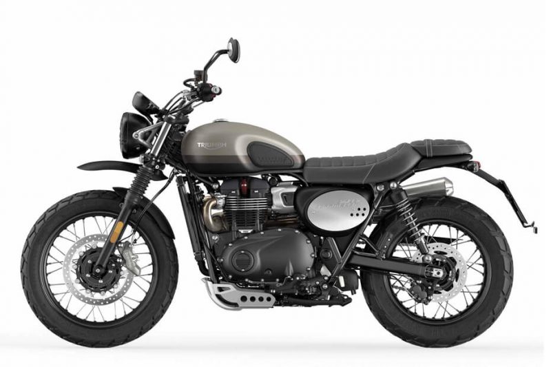 New Street Scrambler 2022 สีเทา