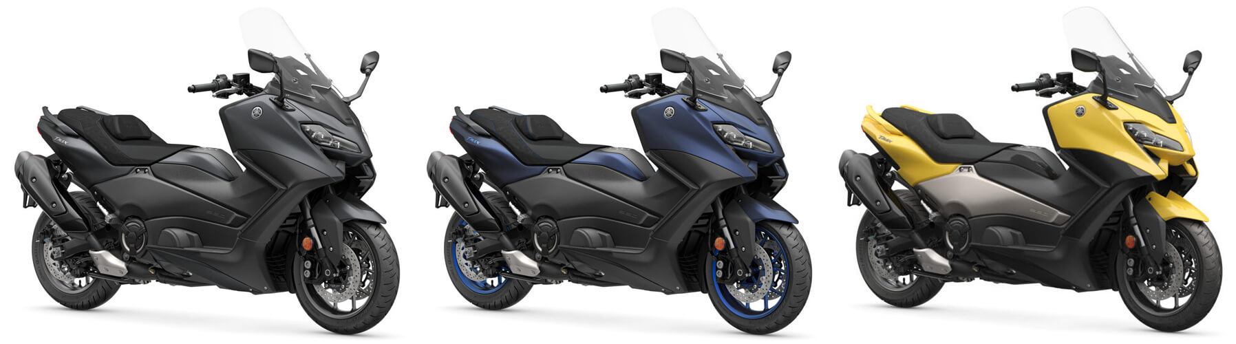 New TMAX 2022 สีเทา,สีฟ้า,สีเหลือง