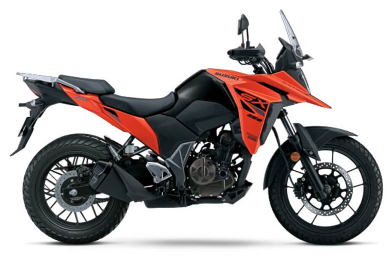 New V-Strom 250 SX 2022 สีแดง