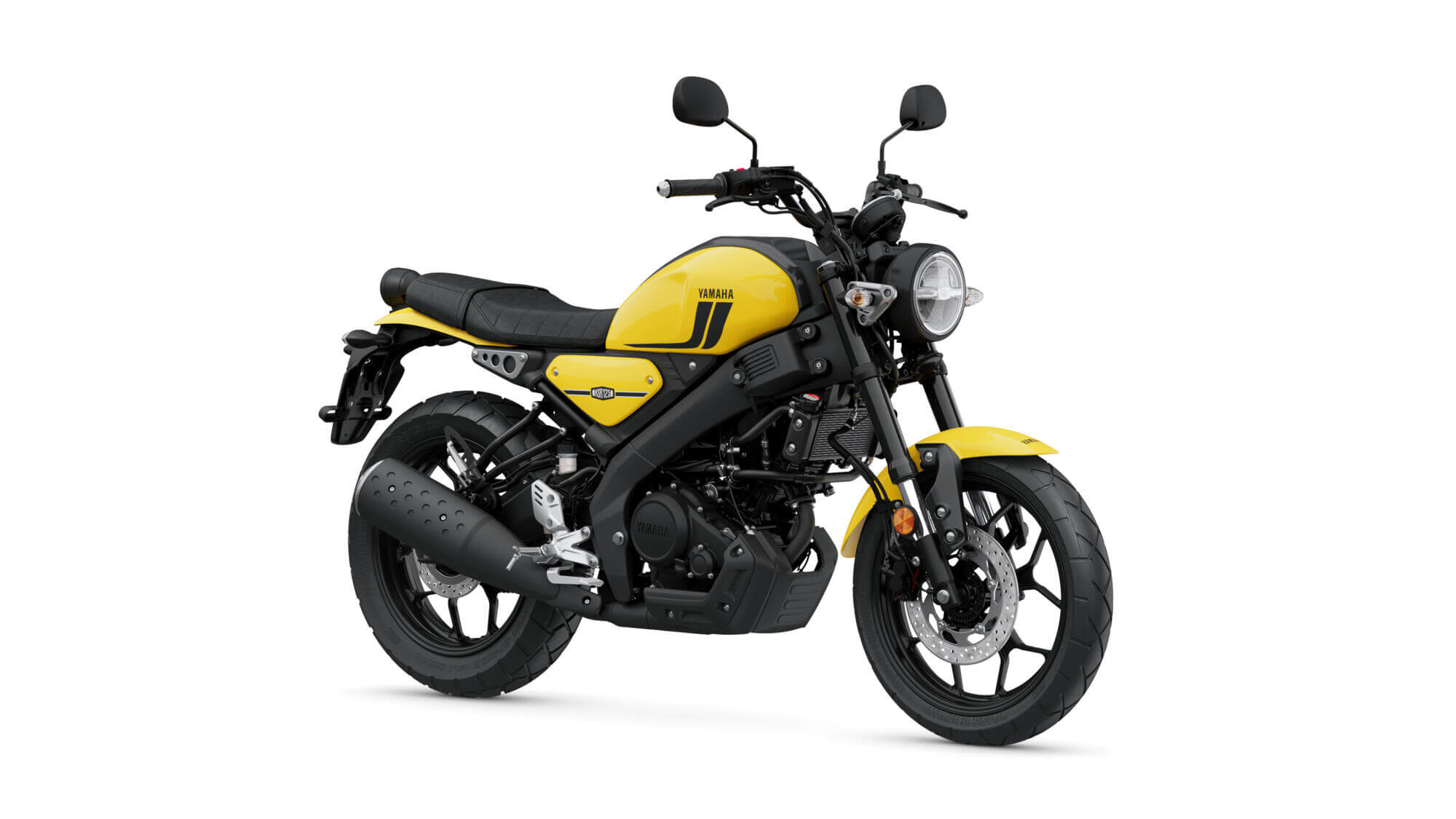 New XSR125 2023 สีเหลือง