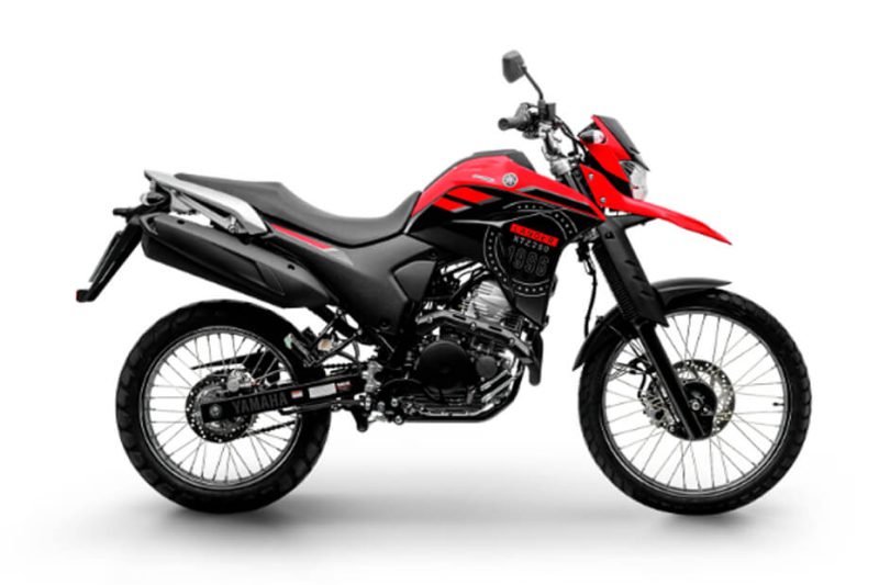 New XTZ250 2023 สีแดง