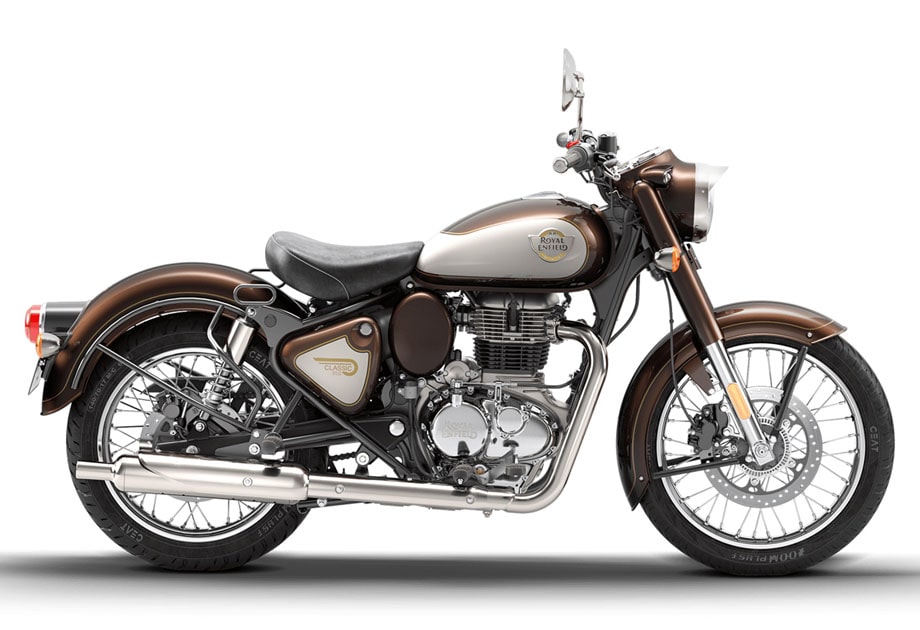 Royal Enfield Classic 350 2024 สีน้ำตาล