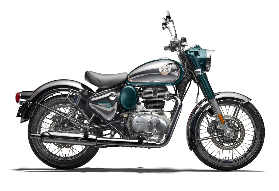 Royal Enfield Classic 350 2024 สีเขียว