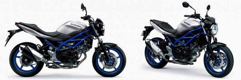 Suzuki SV650 ABS 2020 สีเงิน-น้ำเงิน